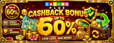 Casino Plus Cashback 60%