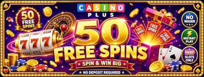 Casino Plus Free Spins 50