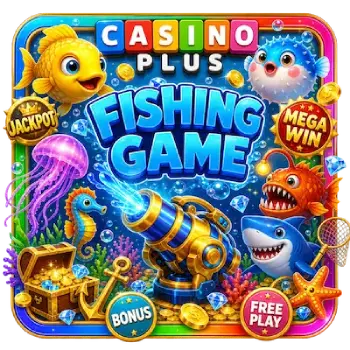 casino plus fishing game icon