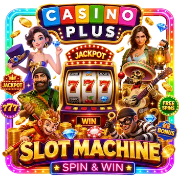 casino plus slot machine icon